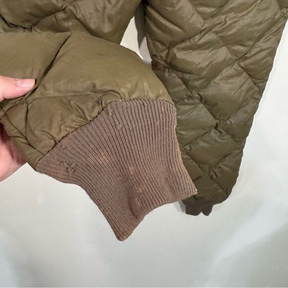 Eddie Bauer Vintage 1970's Goose Down Quitted Outdoor Snowpants - Picture 3 of 7